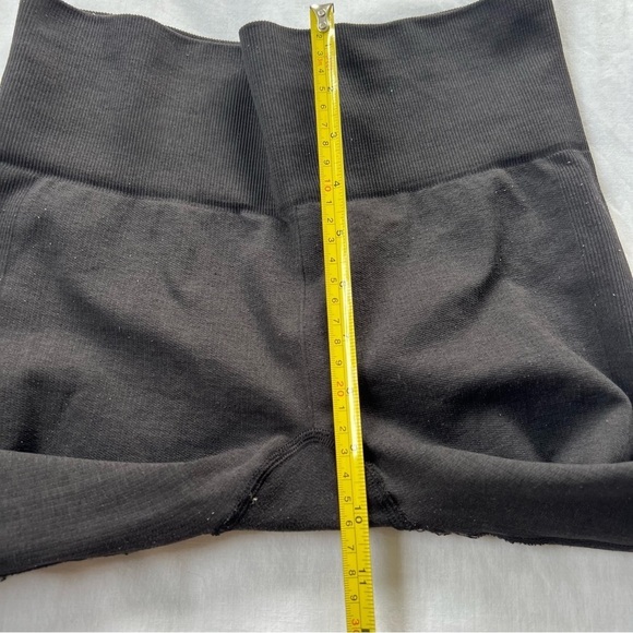 Lululemon seamlessly street capri ombré leggings black gray 9745 - Picture 8 of 10